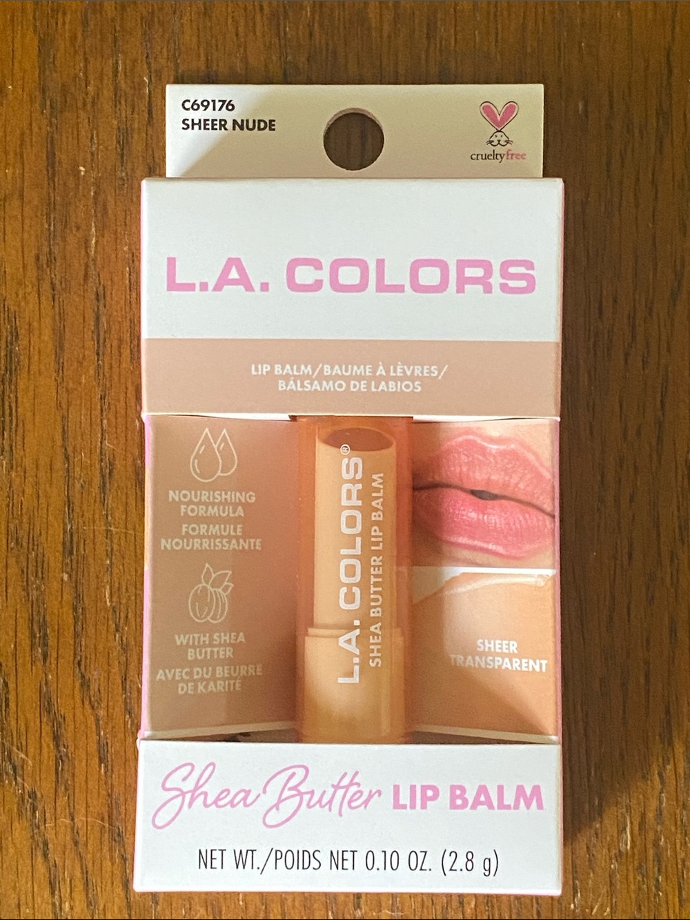 5/$10 L.A. Colors Shea Butter Lip Balm *SHEER N*DE*